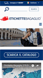 Mobile Screenshot of etichettebagaglio.it